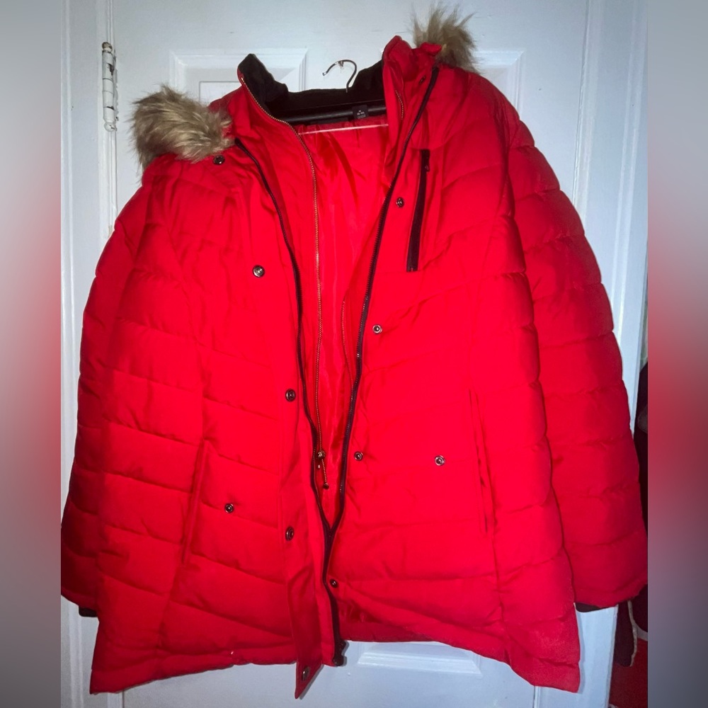 Red coat